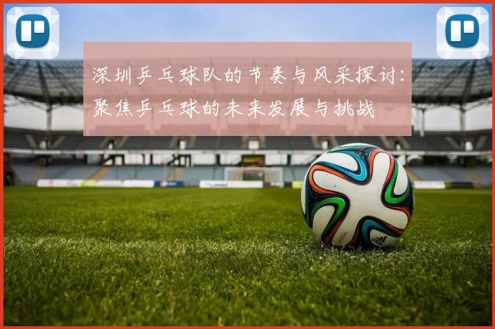 深圳乒乓球队的节奏与风采探讨：聚焦乒乓球的未来发展与挑战